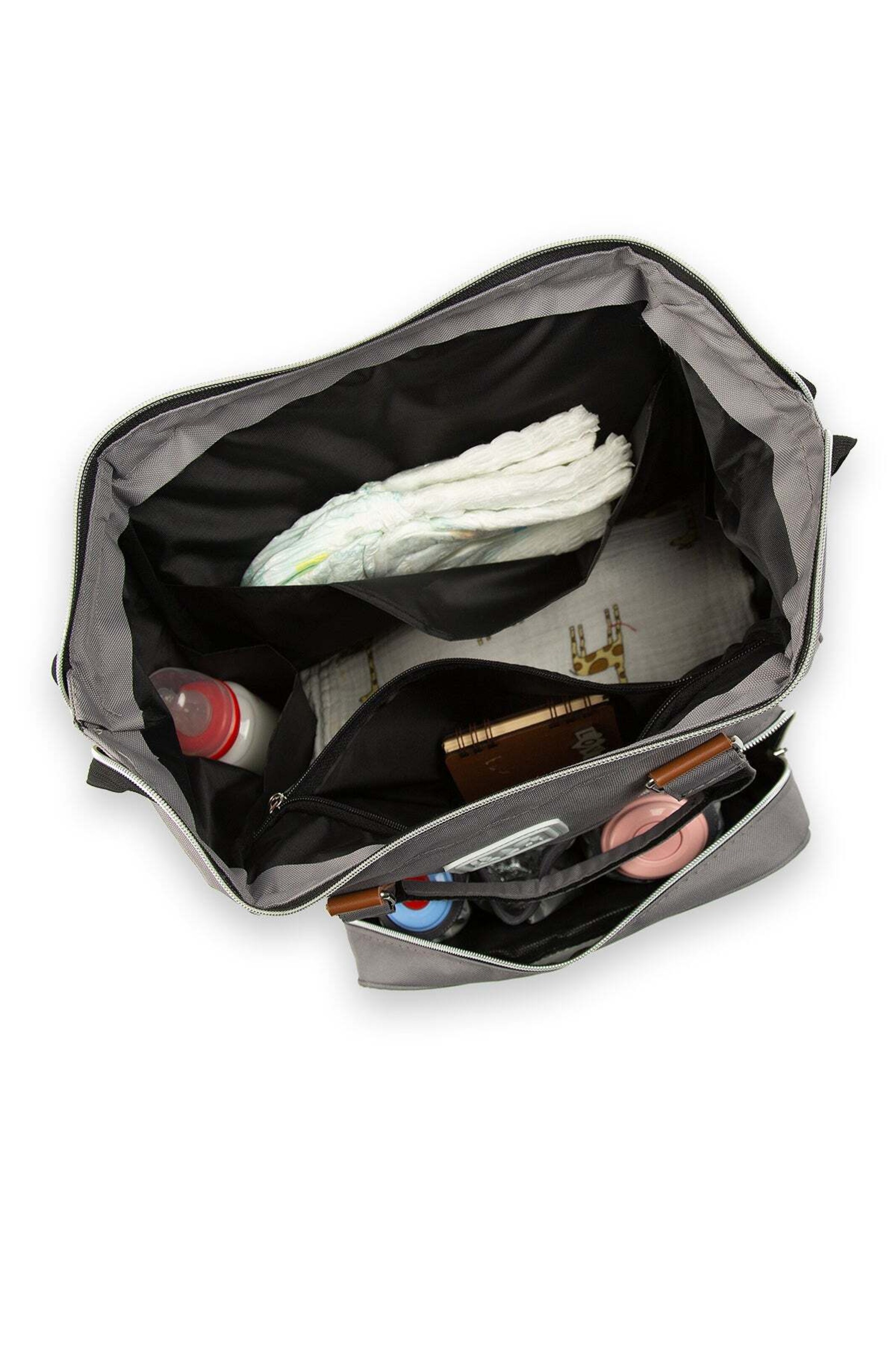 Bagmori Τσάντα αλλαξιέρα σε γκρι