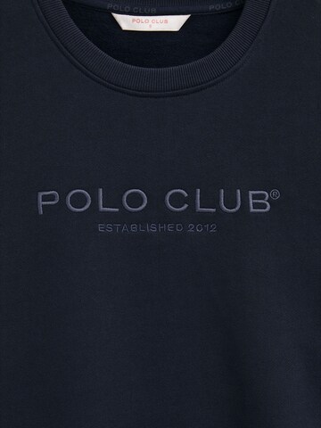 Polo Club Sweatshirt in Blau