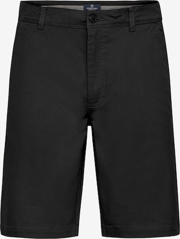 Pantaloni chino 'KSCummings' di Kronstadt in nero: frontale