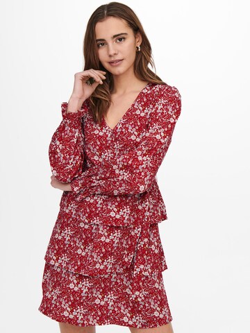 Robe 'ALMA' ONLY en rouge