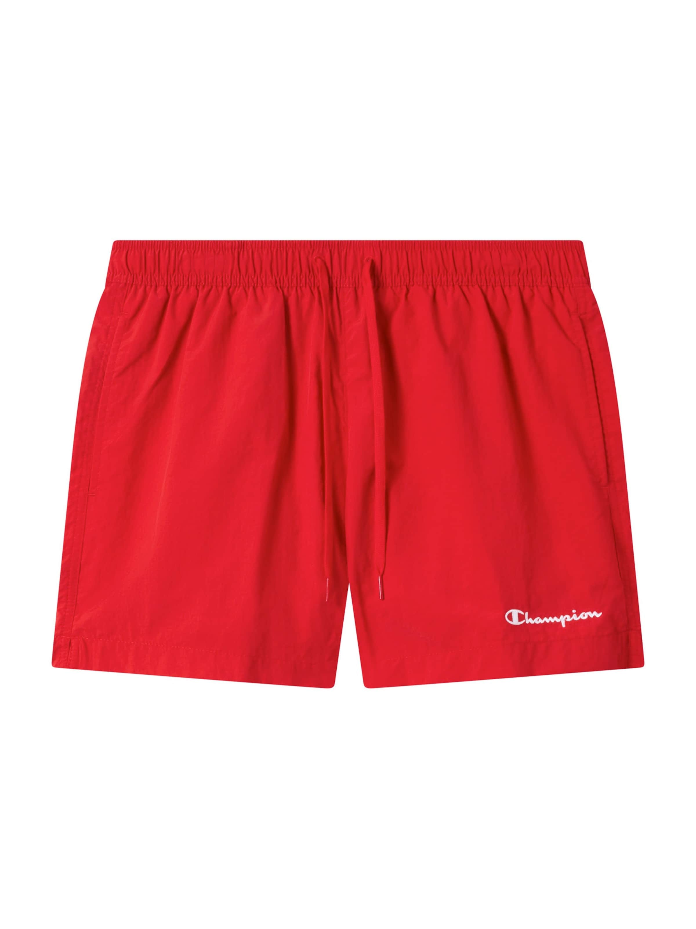 Champion Authentic Athletic Apparel Swimming shorts in Red: front