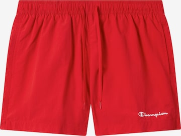 raudona Champion Authentic Athletic Apparel Maudymosi trumpikės: priekis