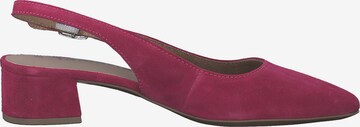 TAMARIS Slingback pumps in Pink