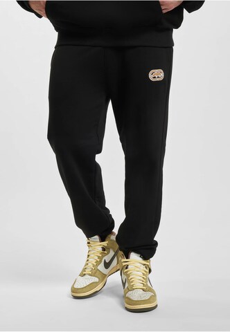 Ecko Unlimited Tapered Pants in Black: front