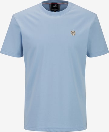 T-Shirt 'Rafael' 19V69 ITALIA en bleu : devant