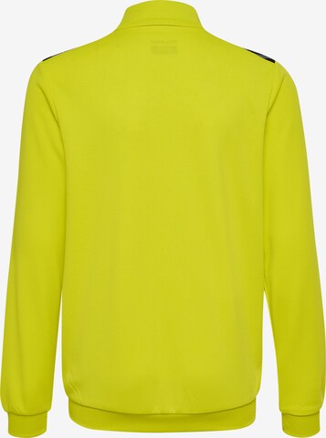 Hummel Athletic Zip-Up Hoodie in Yellow