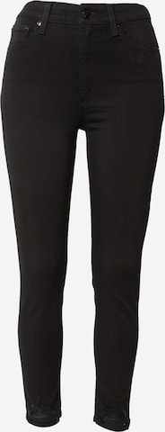 rag & bone Skinny Jeans in Zwart: voorkant