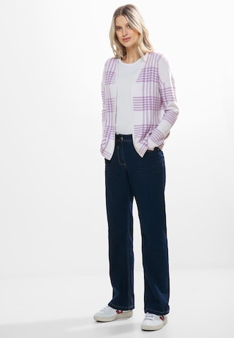 CECIL Knit Cardigan in Purple