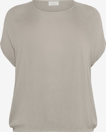 KAFFE CURVE Bluse 'KC Ami' i grå: forside