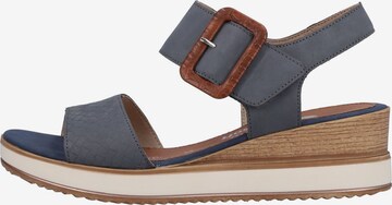 REMONTE Sandalen met riem in Blauw