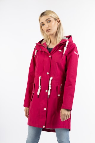 Schmuddelwedda Toiminnallinen takki 'Bridgeport' värissä vaaleanpunainen: edessä