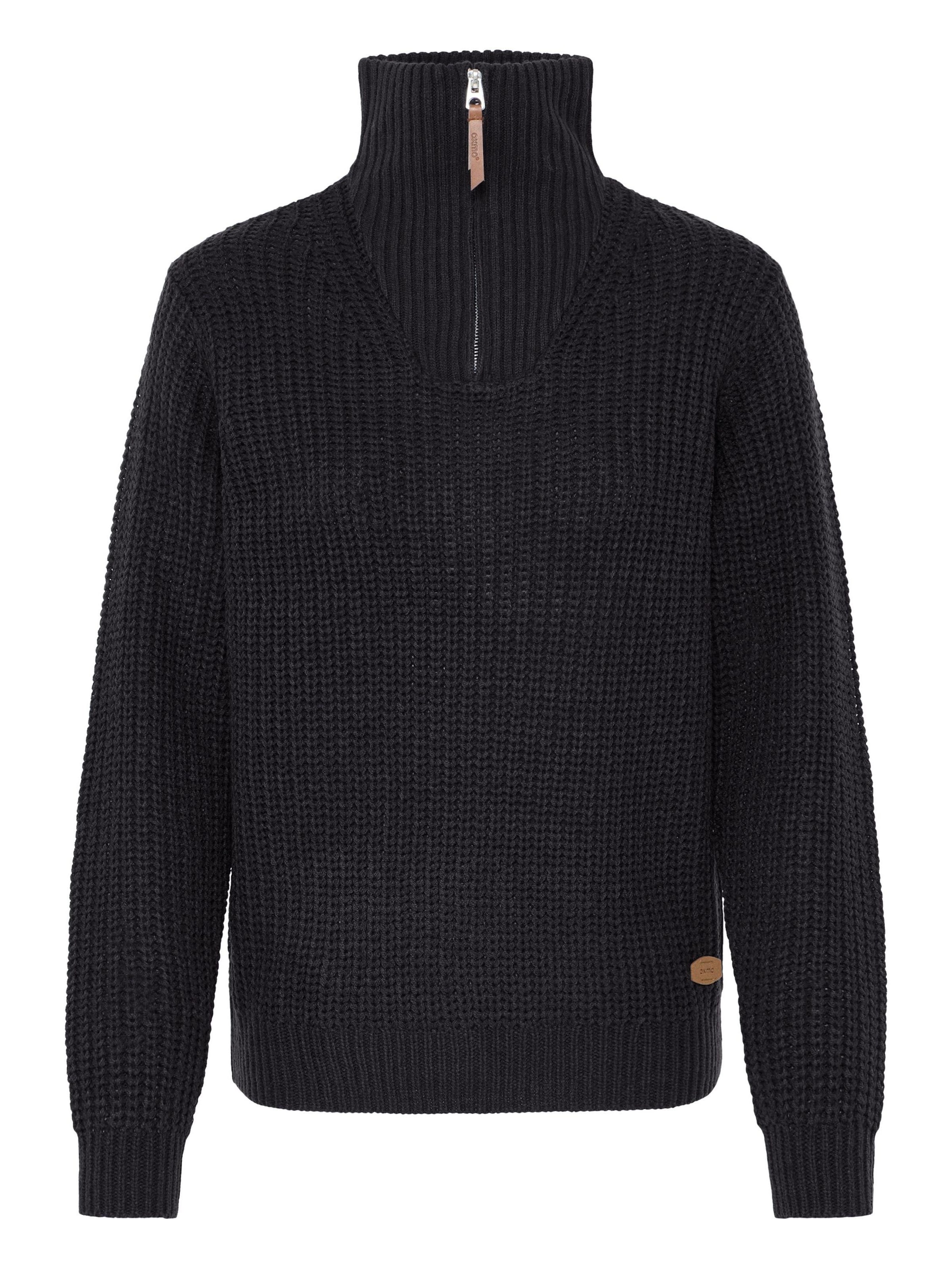 Oxmo Trui 'Edna' in Zwart: voorkant