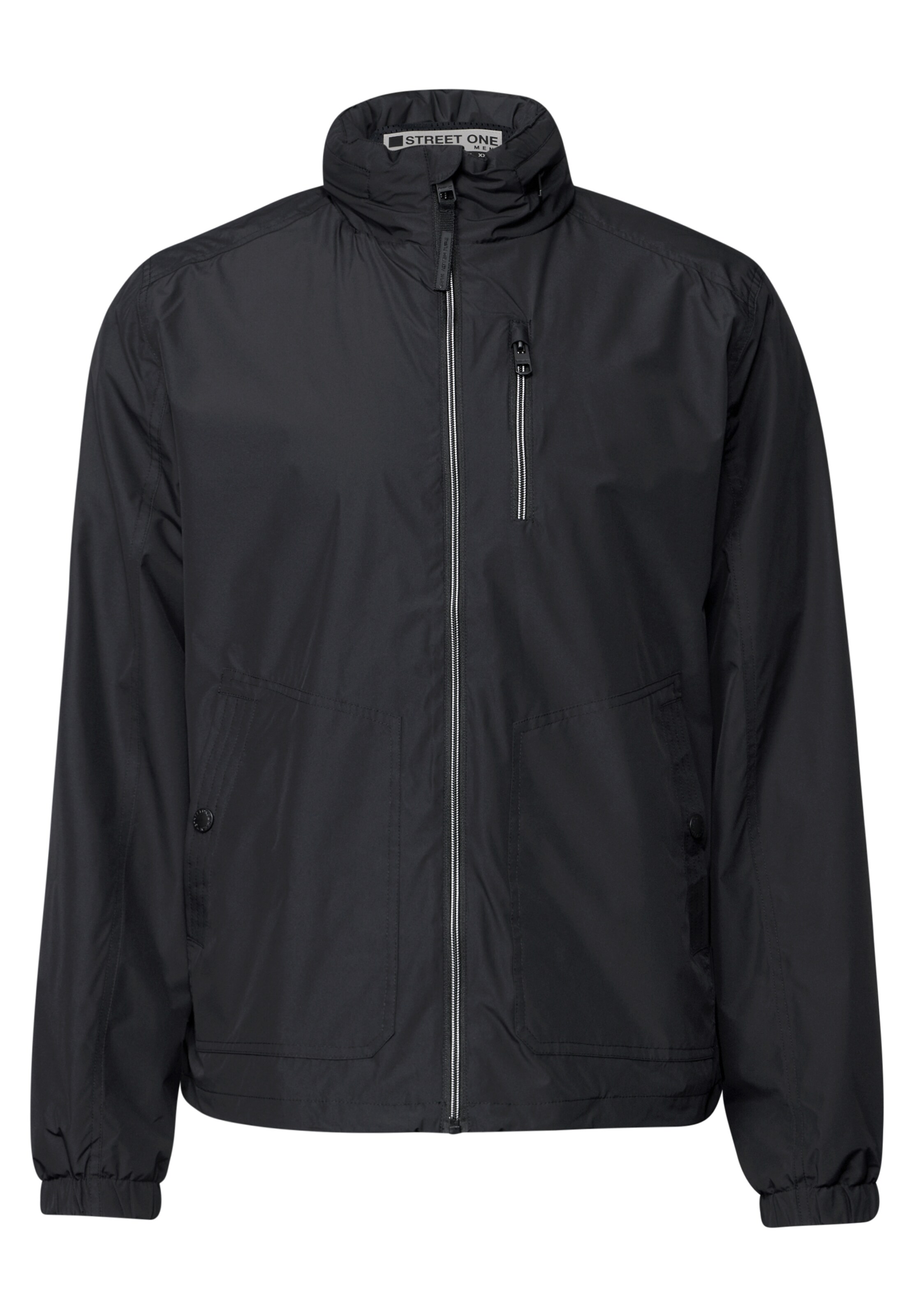 Street One MEN Between-Season Jacket in Black: front
