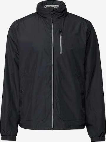 Street One MEN Between-Season Jacket in Black: front