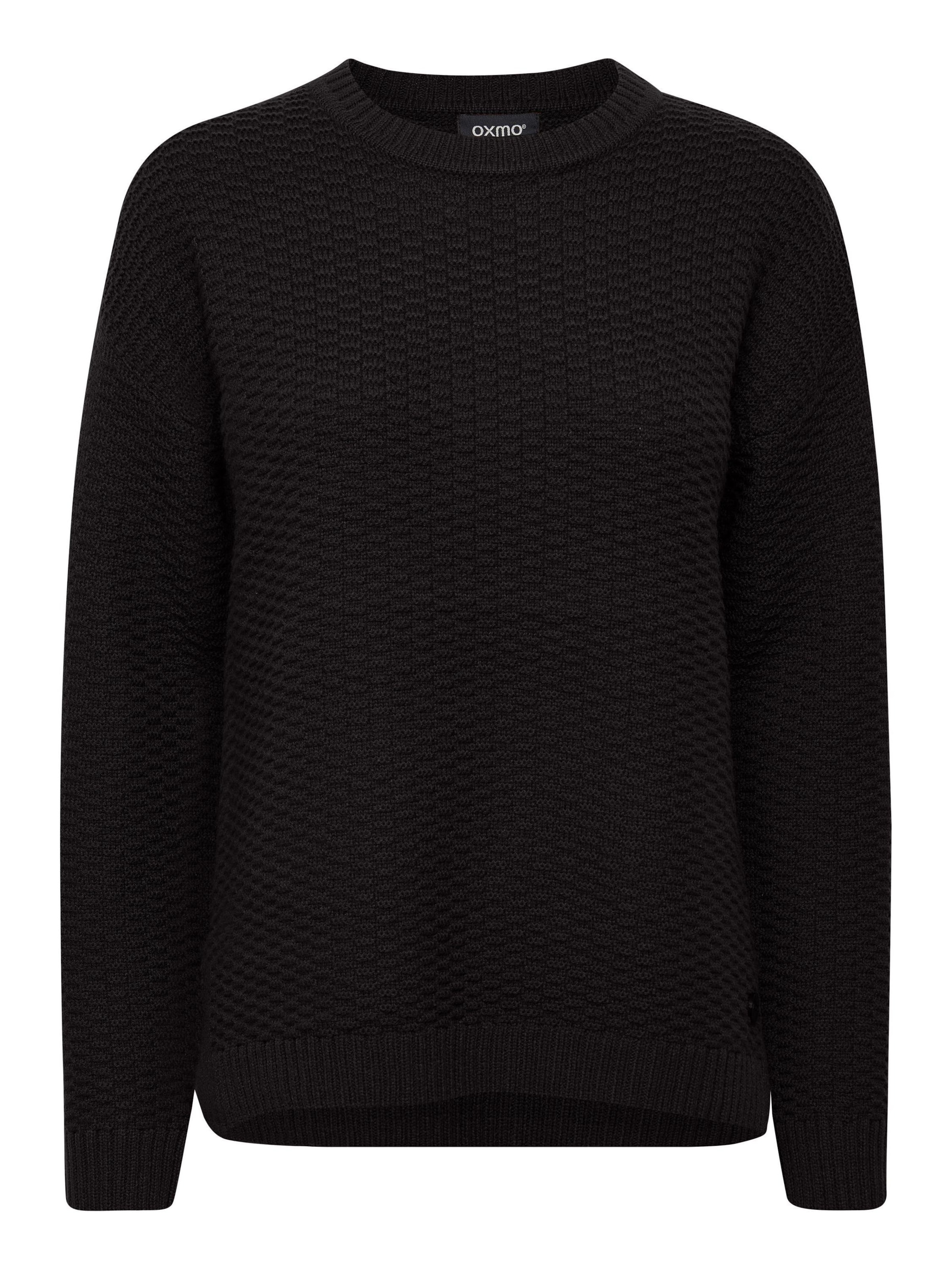 Pullover 'OXMilla' di Oxmo in nero: frontale