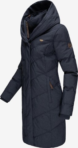 Ragwear Wintermantel 'Natalka II Intl.' in Blau