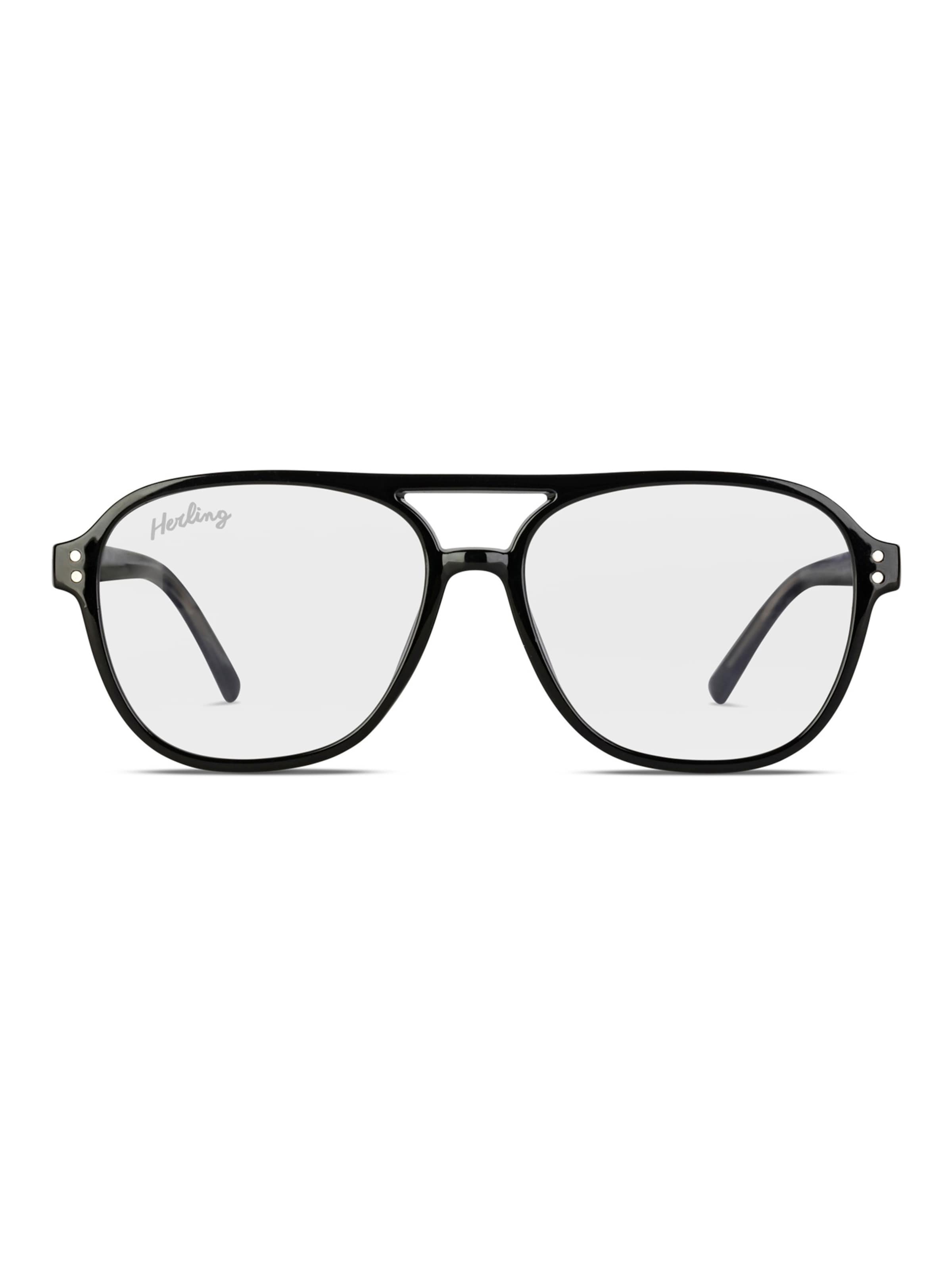 Herling Glasses 'Thorne Blue Light' in Black