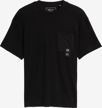 TOM TAILOR DENIM Shirt in Black: front