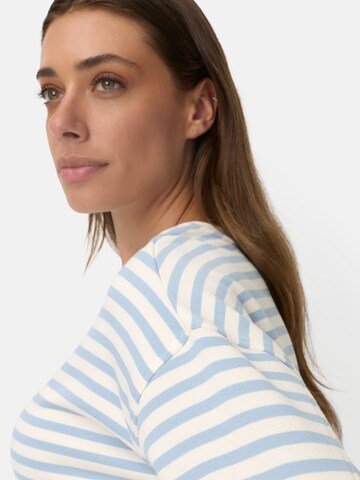 CAMEL ACTIVE Sweatshirt aus einem Baumwollmix in Blau