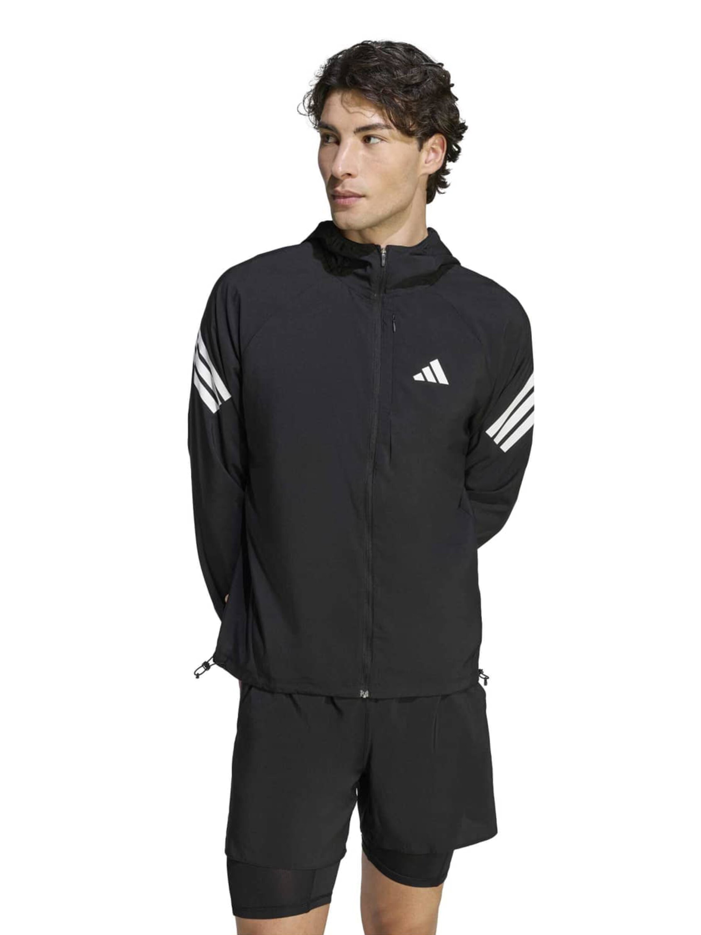 ADIDAS PERFORMANCE Kurtka funkcyjna w kolorze czarny: przód