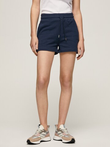 Pepe Jeans Regular Pants 'Whitney' in Blue: front