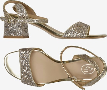 ASH Sandalen 39 in Gold: Vorderseite