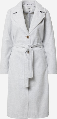 JDY Between-Seasons Coat 'HARMONY' in Grey: front