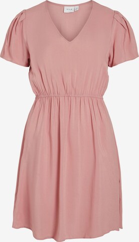 VILA Summer dress 'Trine' in Pink: front