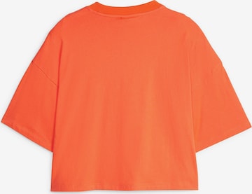 PUMA Majica | oranžna barva