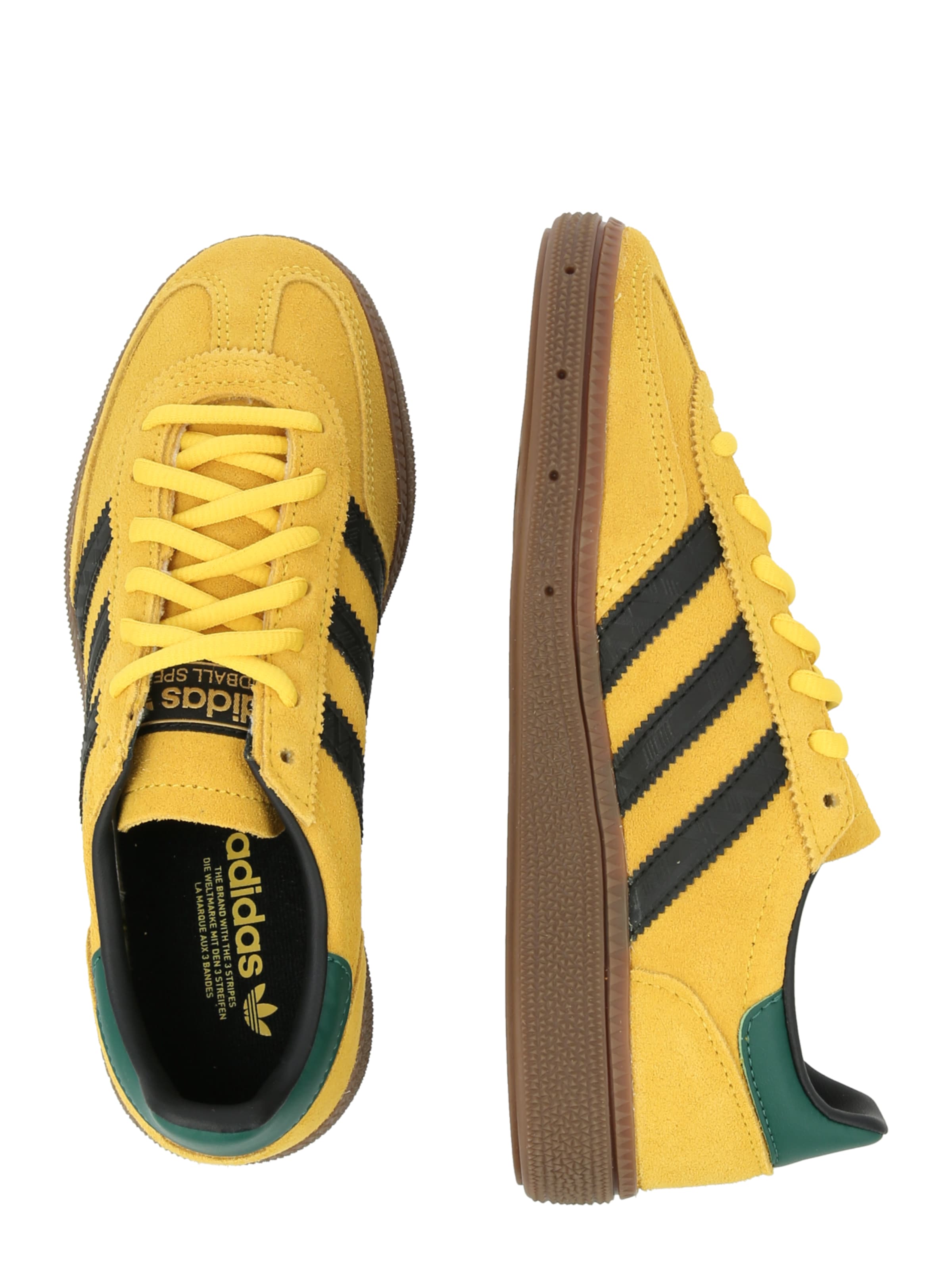 ADIDAS ORIGINALS Сникърси 'HANDBALL SPEZIAL' в жълто