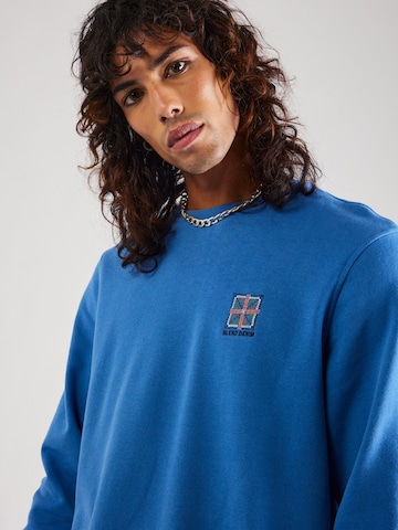 BLEND Sweatshirt i blå