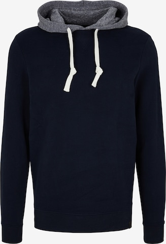 Sweat-shirt TOM TAILOR en bleu : devant