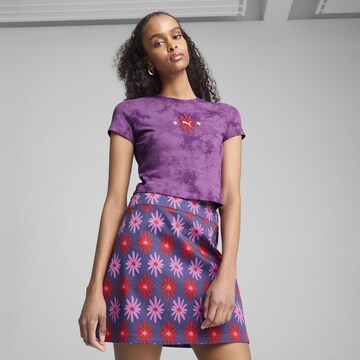 PUMA Shirt 'Ess' in Lila