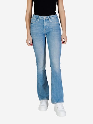 GUESS Bootcut Jeans 'SEXY FLARE W6RA0L D6882' in Blauw: voorkant