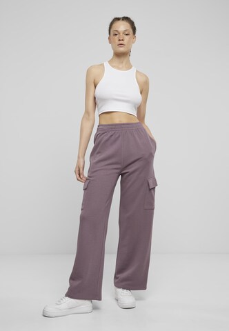 Loosefit Pantalon cargo Urban Classics en rose