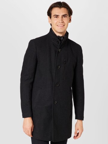 s.Oliver Between-Seasons Coat in Grey: front