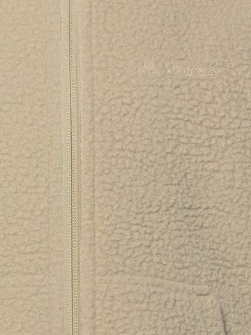 VAUDE Functionele fleece jas 'Manukau' in Beige