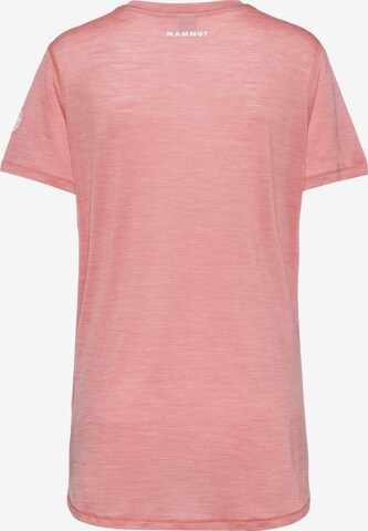 MAMMUT Funktionsshirt 'Tree' in Pink
