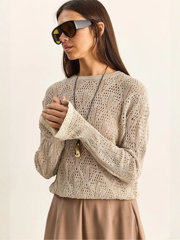 Bianco Lucci - Pullover 'Pullover' em cinzento