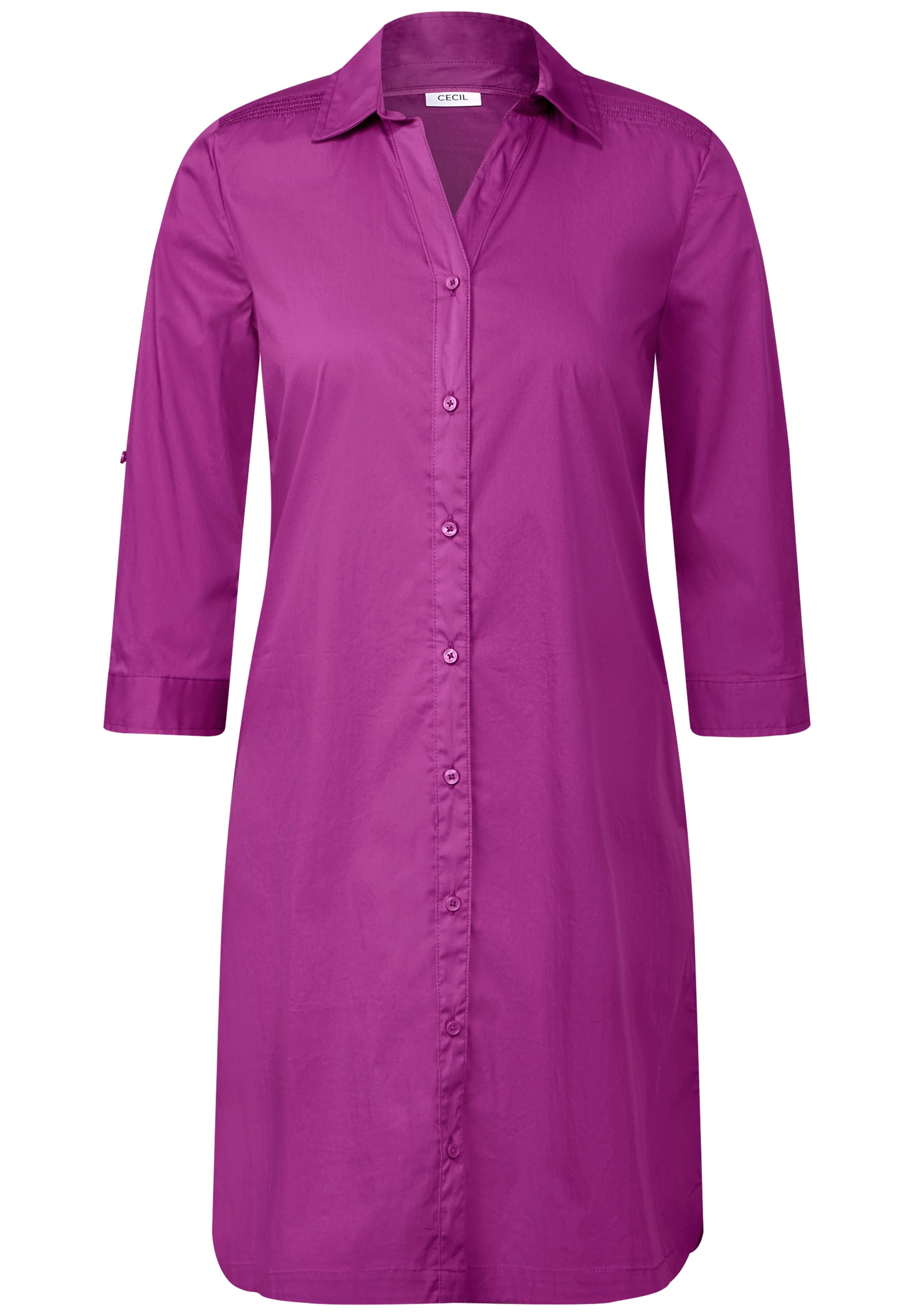CECIL Shirt Dress in Purple: front