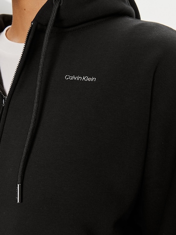 Calvin Klein Sweat jacket in Black