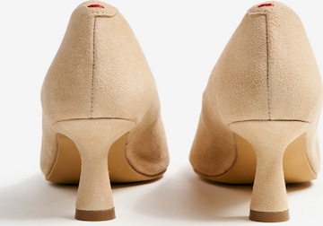 LLOYD Pumps in Beige: voorkant