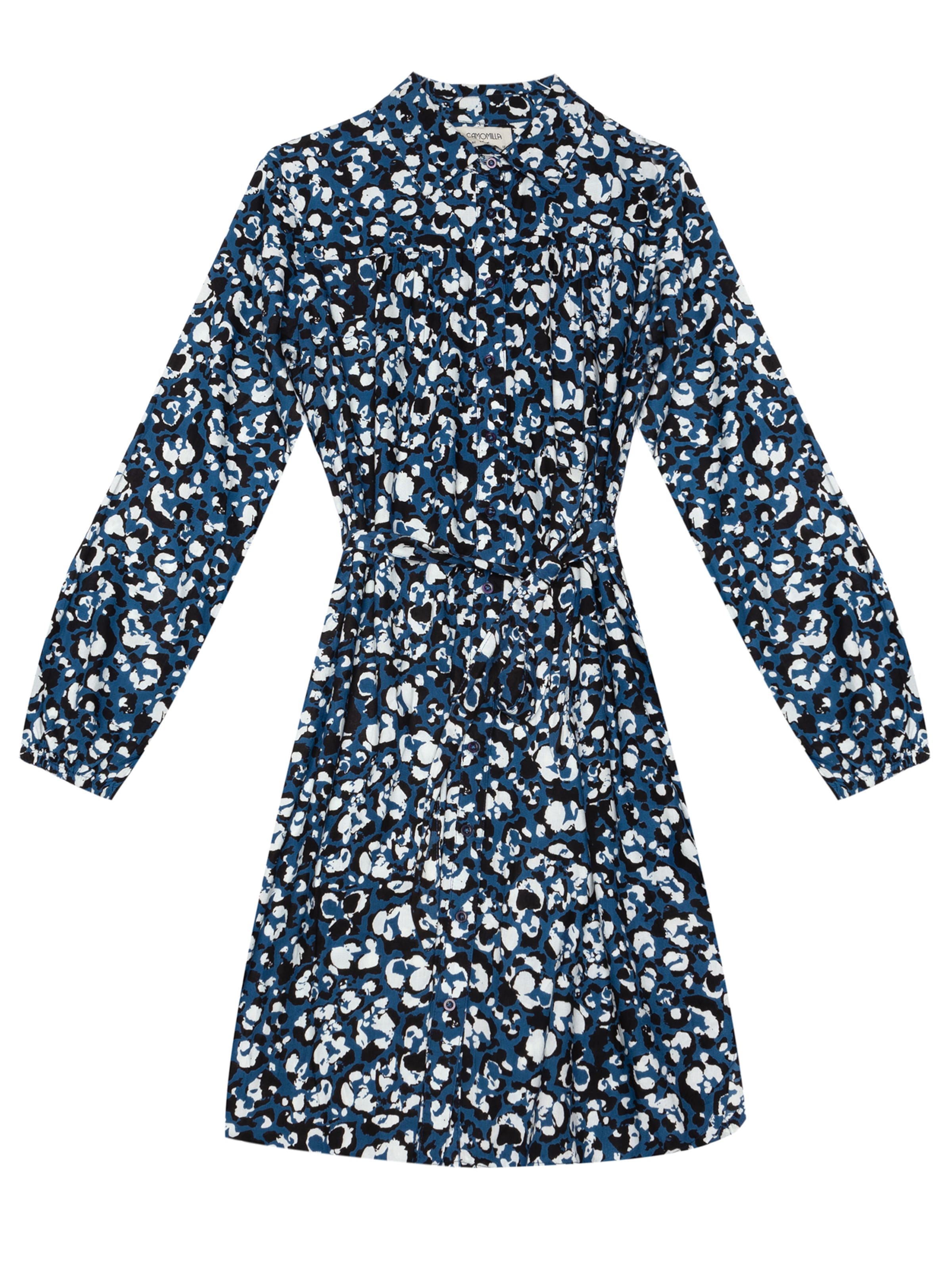 Abito di Camomilla Italia in blu: frontale