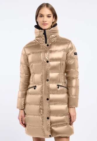 Frieda & Freddies NY Winter Coat in Beige: front