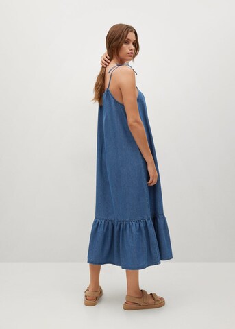 MANGO Jurk in Blauw