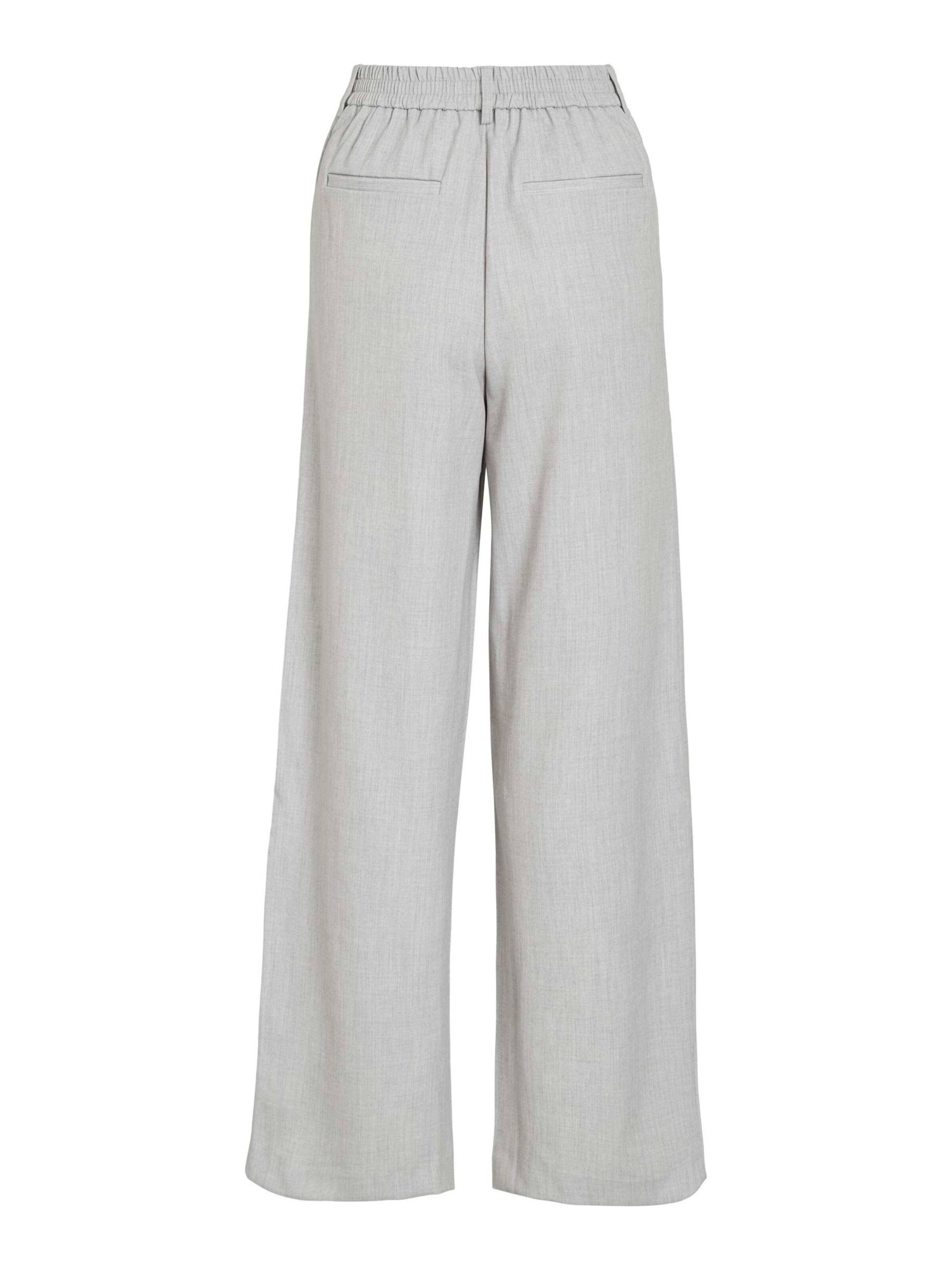 VILA - Pierna ancha Pantalón 'VIVarone' en gris