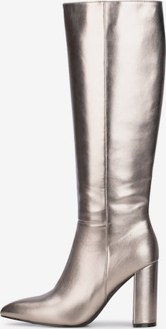POSH by Poelman Boot 'Lauren' in Silver: front
