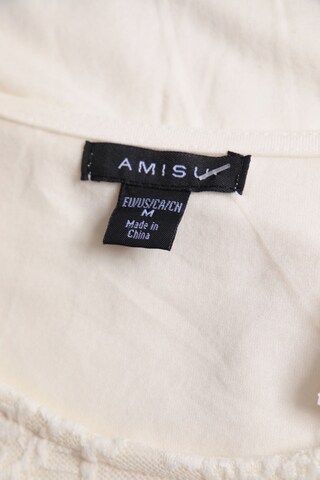 Amisu 3/4-Arm-Shirt M in Weiß