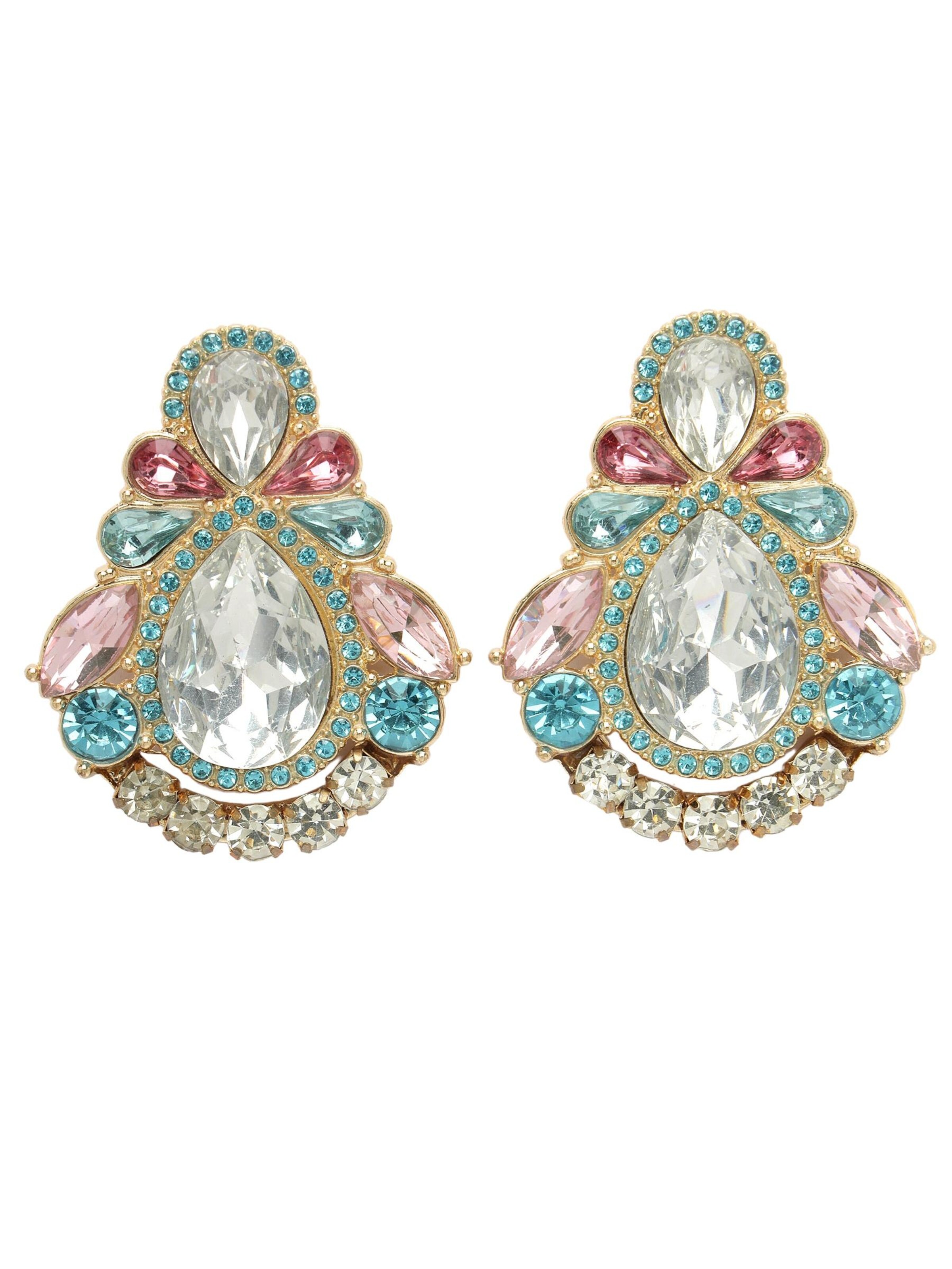 AVANT-GARDE PARIS Ohrringe 'Ursulama'‌‌‌ in Mischfarben: Vorderseite