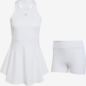 ADIDAS PERFORMANCE Set: Sportkleid mit Sportshorts 'TENNIS CLIMACOOL' in Weiß: Vorderseite